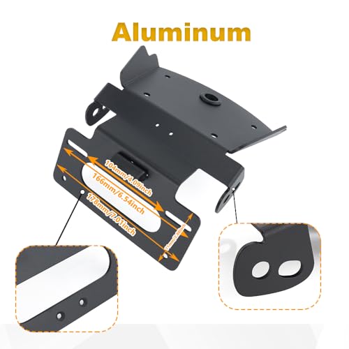 Fender Eliminator Bracket Kit Fit for Pan America 1250/1250 Special 2021-2026 Tail Tidy with LED License Plate Light