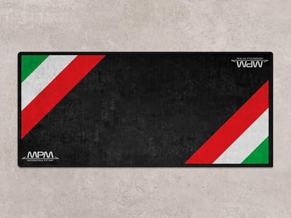 Parking Mat for Scooter Models Display and Pit Mat, Washable Non-Slip Garage and Showroom Floor Carpet (Size 2: 102 x 47/260 x 120 cm) - size: 3'11" x 8'6" (Oblong)