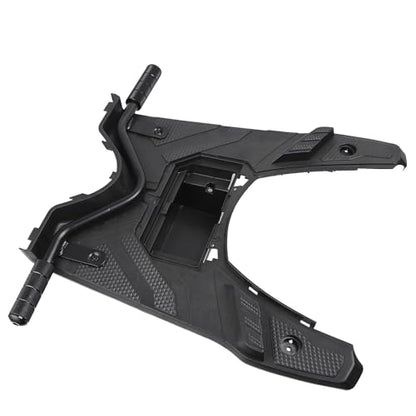 Mokuo Motorcycle Highway Extend Footrest Bar in Heavy Iron Material Come with Foot Peg,Compatible with YAMAHA Zuma 125 2009-2014,Black Color - size: 2009-2014 BW's