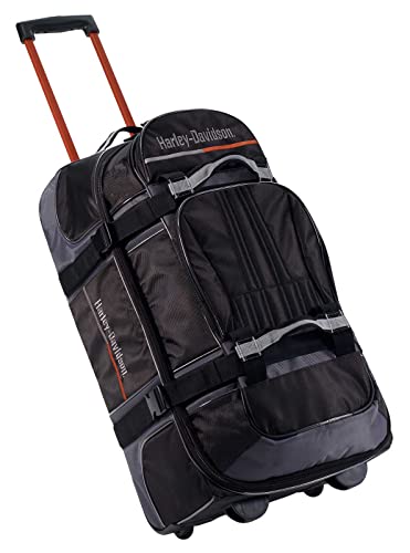 Harley-Davidson 28" On Tour Wheeling Large Duffel Bag - Midnight (28") - size: 28"