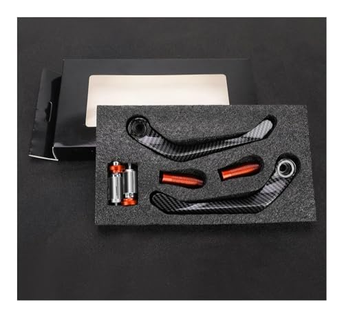Brake lever guards For S1000RR 2009 2010 2011 2012 2013-2018 Motorcycle Handlebar Grips Guards Brake Clutch Levers Handle Bar Protector Guard - color: Orange