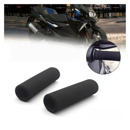 Motobike Handle Grips 2PCS Motorcycle Accessories Protector Anti-Slip Handle Bar Hand Grips Sleeve Foam Levers Cover.