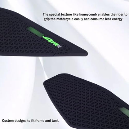 for 2023 2024 ZX4R ZX-4RR zx4rr zx-4r Side Pads Traction Pads Motorcycle new Fuel Tank Traction Side pad Knee pad Decal Protection Sticker 2023 2024 ZX4R ZX-4RR zx4rr Accessories