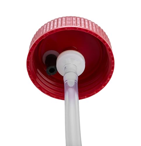 Allstar Performance ALL11017 Bleeder Bottle with Magnet and Check Valve , White - style: Magnet and Check Valve