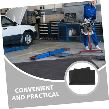 Gadpiparty Oil Leak Absorption Mat Garage Rug for Floor Motorcycle Mat for Garage Nonslip Stability