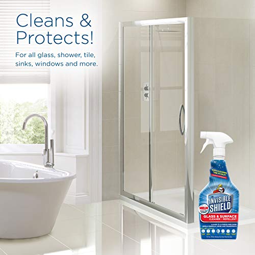Invisible Shield Glass & Surface Cleaner and Repellent 32 fl. oz. Cleans and Protects against future dirt on multi surfaces by UNELKO- Clean-X (2) - style: 32 Fl Oz (Pack of 2)