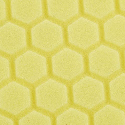 Chemical Guys BUFX_101HEX6 BUFX_101_HEX6 Hex-Logic Heavy Cutting Pad, Yellow (6.5 Inch Pad Made for 6 Inch Backing Plates), 1 Pad Included - size: 6.5 Inch Pad (1 Pack), style: Medium/Heavy Cutting Pad
