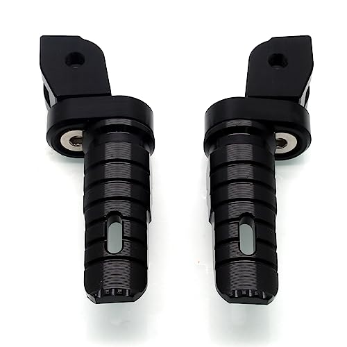 MZS Motorcycle Foot Pegs, Front Double Roating Rider Footpegs Compatible with Monster 696 to 1200 Models/Scrambler 400 800 1100 / Multistrada 950 1200 1260 / Hypermotard 821 950 / Hyperstrada 821 - size: Monster/Scrambler/Multistrada/Hypermotard