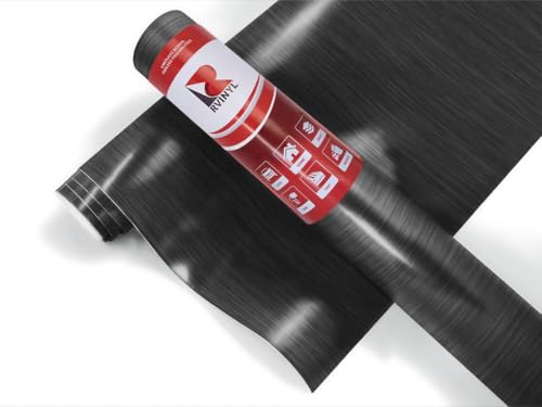 3M 2080 Series BR212 Brushed Black Metallic Dual Cast Textured Finish Vinyl Car Wrapping Film - 1ft x 1ft - 1sq ft - Vehicle Sheet Roll - color: Brushed Black Metallic - 2080 BR212, size: 1ft x 1ft