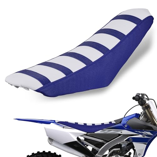 Dirt Bike Seat Cover Motorcycle Gripper Cushion Cover Universal for YZF YZ PW TTR WR All Most Dirt Pit Bikes Enduro Blue - color: Blue