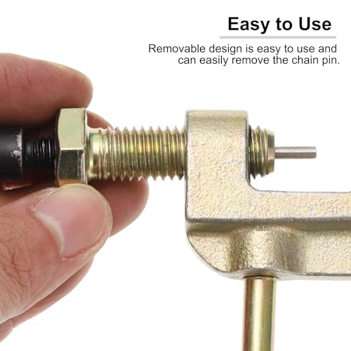 uxcell Bike Chain Breaker for Chain 06C/06B with Pin 2.8mm Bicycle Chain Splitter Cutter Detacher Repair Tool for Motorcycle ATV Bicycle