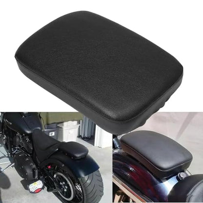 Motorcycle Passenger Seat Quick Release Rear Seat Cushion with 8 Suction Cups Compatible with H-arley XL883 1200 X48 72 Black