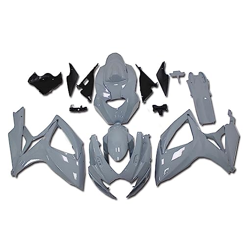 FLPRO ABS Plastic Full Fairing Kit Fit for Suzuki GSXR600 GSXR750 K6 2006 2007 06 07 GSX-R600 GSX-R750 Fairings Injection Mold Motorcycle Bodywork Cement Grey Body Kits - color: Cement Grey