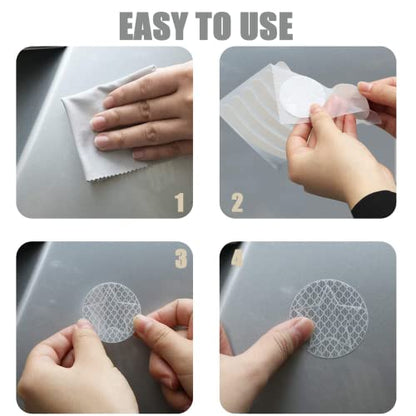 42Pcs Reflective Stickers, Reflective Decals Multi Shapes Kit, Waterproof Outdoor Safety Warning Reflective Stickers, Night Visibility Adhesive Stickers for Helmet, Bicycle, Car & Stroller