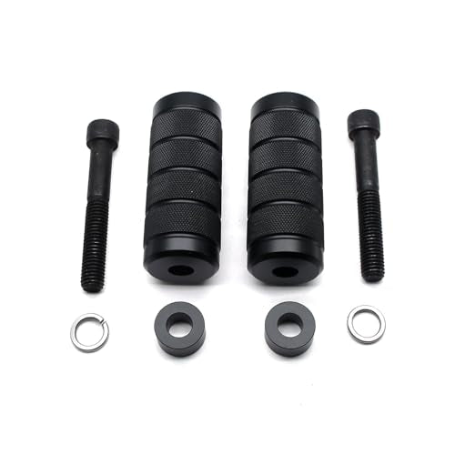 MZS Motorcycle Frame Slider CNC Kits Compatible with Sportster Iron 883 1200 XL883 XL1200 2004-2022, 4" Upper Shock Mount Rear Falling Anti Crash Protector Guards Aluminum Black - size: Sportster 883 1200