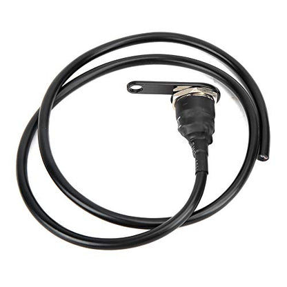 Motorcycle Handlebar Control Switch On Off | Rain - proof Stainless Steel Fog Lamp Switch with Blue LED | 12V Headlight Lamp for Motorcycles/ATVs