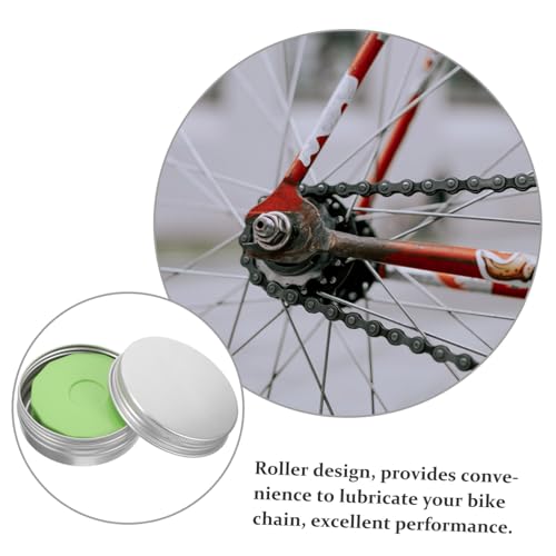 Totority 4pcs Bike Chain Lubricator Tool Detachable Roller Oiler for Easy Maintenance Environmental-Friendly Chain Care Tool Suitable for Bicycle Repair and Lubrication