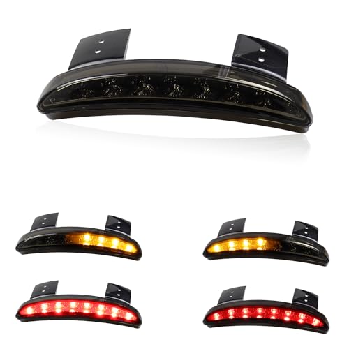 Chopped Fender Edge Light Kits Motorcycle LED Brake Taillights Integrated Turn Signals Lights 12V Tail Lights for Harley Sportster XL883N XL1200NS XL1200V XL1200X XL1200XS 2014-2024