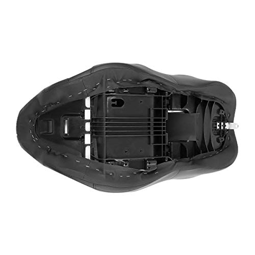 C.C. RIDER Black Motorcycle Seat - Hammock Seat fit for Harley Touring Road King Street Glide Road Glide Electra Glide 2009-2023 - color: Black