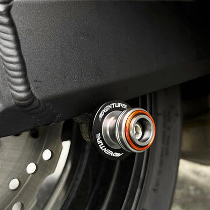 Compatible with KTM 390 790 890 1050 1090 ADVENTURE 2022-2024 2025 2026 CNC Motorcycle M10 Swingarm Spools Sliders Stand Screw (Orange) - color: Orange