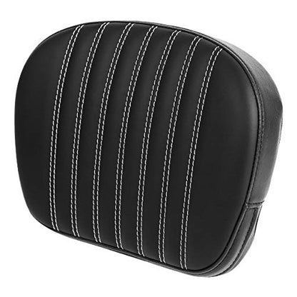 Detachable Sissy Bar Backrest Pad Fits For Harley 1997-2023 Touring Road King Electra Glide Road Glide Street Glide 2018-2023 Softail Slim FLSL Low Rider FXLR - color: Style H