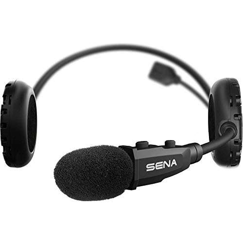 Sena 3S Plus Boom Motorcycle Bluetooth Headset, Black - style: Boom