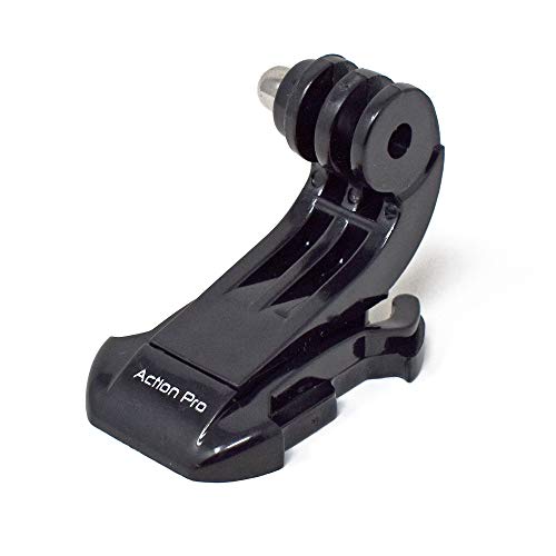 Action Pro™ Motorcycle Helmet Chin Strap Mount Compatible with GoPro Hero 12, 11, 10, 9, 8, 7, (2018), 6, Hero Black, Insta 360, Session, Xiaomi Yi, SJCAM (Blue) - color: Blue 2.0