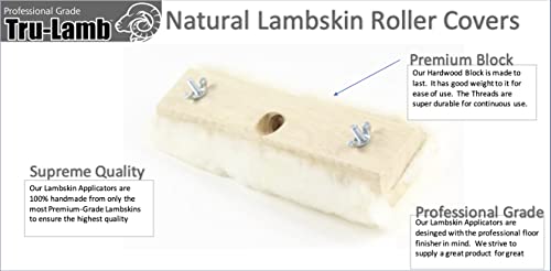 Lambskin Applicators and Refill Pads (12" Applicator 3 Pack) - style: 12" Applicator 3 Pack