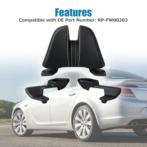 Rear Passenger Seat Backrest Cowl Pad for Honda NSS750 Forza750 2025 2026, Motorcycle Rear Back Rest Cushion