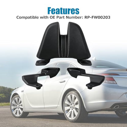 Rear Passenger Seat Backrest Cowl Pad for Honda NSS750 Forza750 2025 2026, Motorcycle Rear Back Rest Cushion
