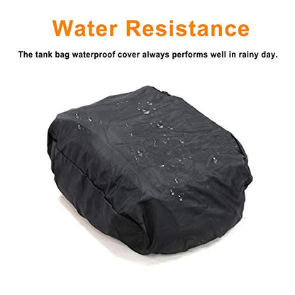 Dracarys Motorcycle Tank Bag Oxford Saddle Black Motorbike Bag - Strong Magnetic Bag for Honda Yamaha Suzuki Kawasaki Harley - size: 10Liter