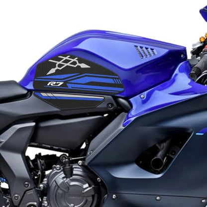 for YZF-R7 YZFR7 2021-2025 2024 2026 Motorcycle Tank Pad Side Grips Gas Fuel Oil Knee Protector Stickers Decals YZF R7 2025 (a) - color: A