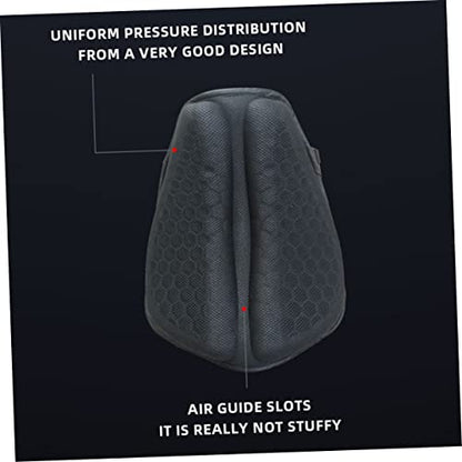 Luxshiny Motorcycle Seat Cushion Cover Gel Seat Pad for Motorbike Reusable Breathable