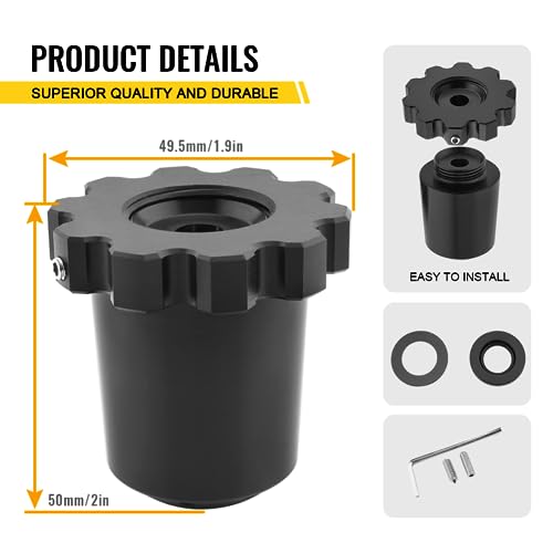 Three T Motorcycle Aluminum Throttle Lock Cruise Control Throttle Clamp End Bar for Kawasaki GTR 1400 Concours 14 ABS, Concours 14 ZG1400, Concours ZG1000, NINJA 650 ABS, NINJA 650R, Black