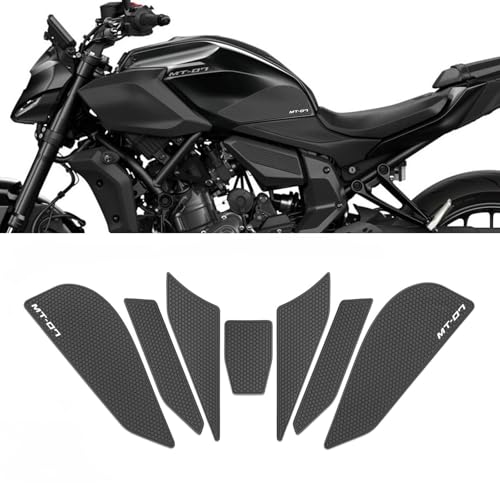 for MT-07 mt07 2026 2025 Accessories Motorcycle Fuel Tank Cap Sticker pad Fuel Tank Cap Anti-Slip Protective pad Tank Grip Knee Protector