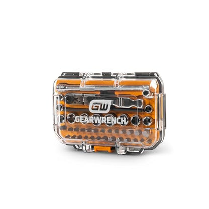GEARWRENCH 41 Piece 1/4" Drive Ratchet MicroDriver Set | GWMBS41 - size: 41 count (Pack of 1)