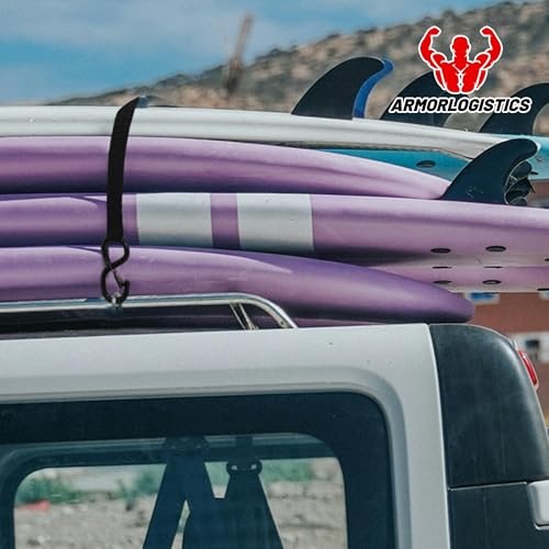 Retractable Ratchet Straps 4 Pack, 1500LBS Break Strength Self Retracting Tie Down Straps, 1" x 12' Auto Ratchet Straps for Motorcycle, Kayak and Trucks, Black - color: Black