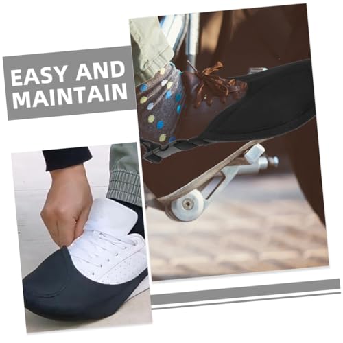 2pcs Motorcycle Shift Shoe Covers - Protector for Outdoor Riding Easy to Clean Gear for Men Prevent Shoe Grime and Shifting Comfort