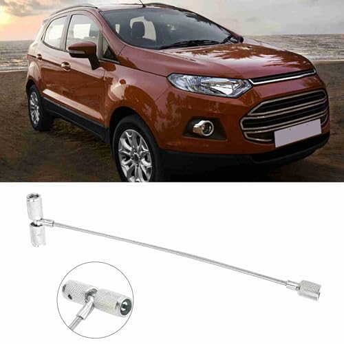 Tire Valve Stem Tool, 3 in 1 Valve Stem Puller, Stainless Steel Valve Stem Installation Tool for Car Tire Plug Core Remover Repairing, 8.6in, 1Pcs