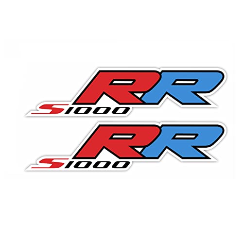 Awonderful Motorcycle S1000RR Fairing Decal Sticker for S1000RR 2009-2014 - Fairing Side Section Decal Sticker (Red and Blue) - color: Red and Blue