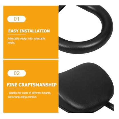 Alipis Back Rest For Motorcycle: Detachable Motorcycle Rear Backrest Pad With Adjustable Sponge Cushion Passenger Seat Backrest For Electric Bikes