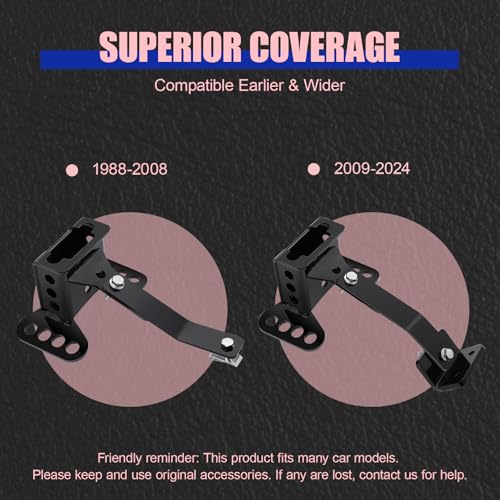 Adjustable Rider Driver Backrest, Detachable Plug-in Rider Backrast 1997-2026 Fit for Harley Davidson Touring Street Glide Road Glide Ultra Limited Electra Glide Road King CVO 2009-2026 - color: Black