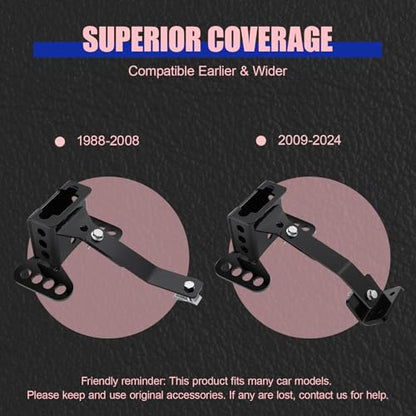 Adjustable Rider Driver Backrest, Detachable Plug-in Rider Backrast 1997-2026 Fit for Harley Davidson Touring Street Glide Road Glide Ultra Limited Electra Glide Road King CVO 2009-2026 - color: Black
