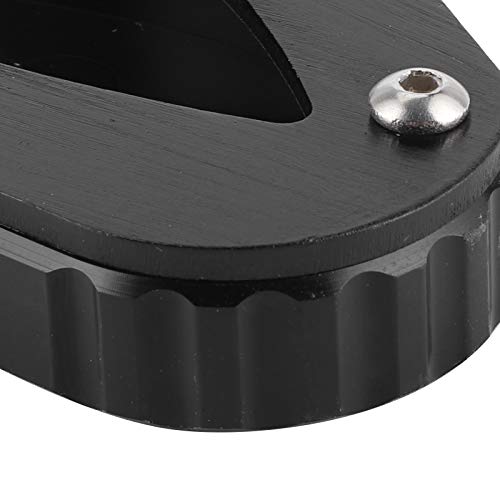Motorcycle Kickstand Pad, Motorcycle Stand Pad Fit for Triumph Bonneville T100 / T120, Motorcycle Kickstand Foot Side Stand Extension Pad Support Plate, Soft Ground, Hot Pavement, Outdoor Parking