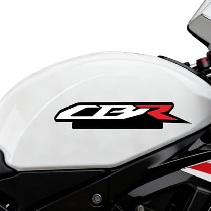 Motorcycle Fairing Sticker Decal, Reflective Vinyl Decal CBR with Strong Stickiness, Sticker CBR Fairing Decal for Honda CBR600RR CBR1000RR Fairing Kit Stickers Decals,Black White Red