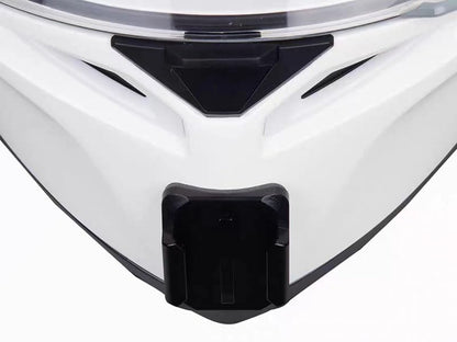 AGV K1S Chin Mount Kits Made for K1 S Helmet Camera Mount Kit Carbon Fiber Load Bearing Patch Adjustable Camera Bracket Compatible with GoPro Hero Insta360 DJI Action Cams (Plastic Base)