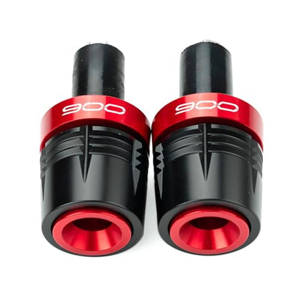 Motorcycle fall protector Motorcycle Accessories Handlebar Grips End Plugs Caps Sliders For Kawasaki Z900 Z650 Z 900 For Ninja 650 1000 For Versys650 2017-2024 Frame Anti Collision Device(Red-900)