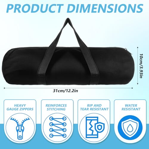 Mabor 12.2 Inch Small Tool Pouch Bag for Men Wide Mouth Tool Storage Bag Large Capacity Tools Tote Handbag Organizer for Mechanic & Electrician Storage Wrenches