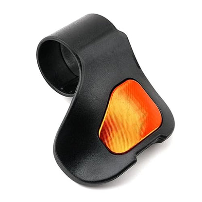 MOWOK Motorcycle Throttle Mounted Cruise Assist Throttle Holder Handlebar Grip Wrist Throttle Assist Rest Control (Orange) - color: Orange