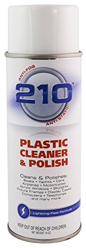 (23304) 210 Plastic Cleaner/Polish - 14 fl. oz. Aerosol - size: 14 Fl Oz (Pack of 1)